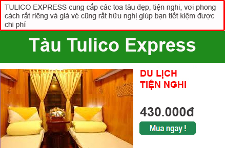 tau Tulico Express