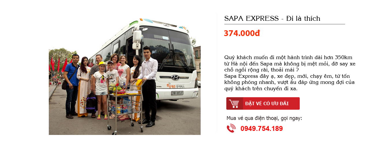 Tổng quan xe Sapa Express