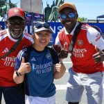 Arsenal fans turn Budapest red as Gunners battle to crown England Europe’s football king