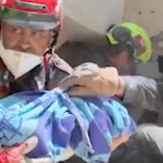 Videos show U.S. rescue team pull mother, 9-month-old baby from rubble in Venezuela: “The delivery of hope”